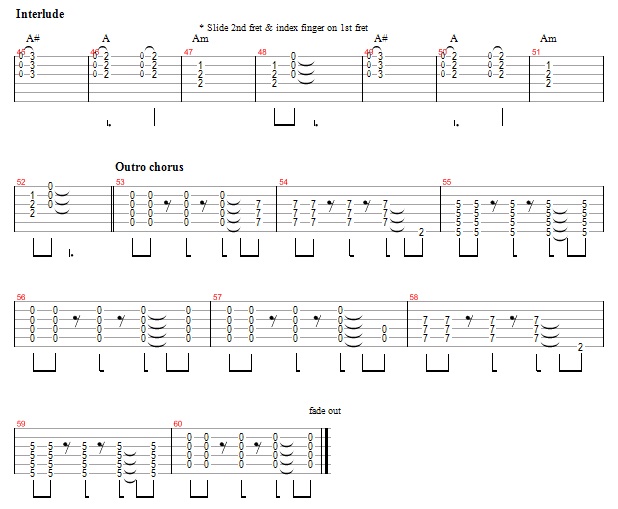 CCR Fortunate son Open G-3