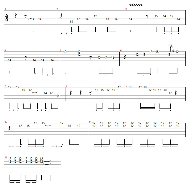 Easy Blues Solo in E