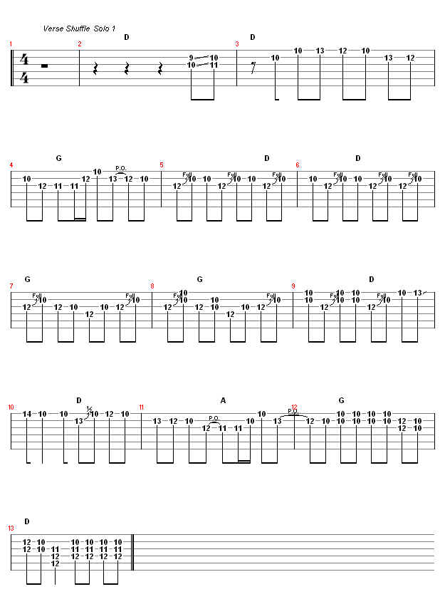 chuck berry style solo 1