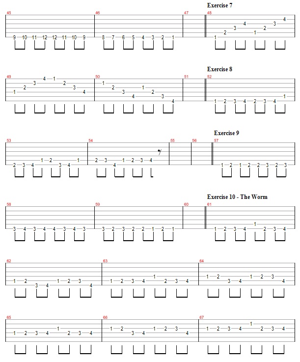 finger exercises 3