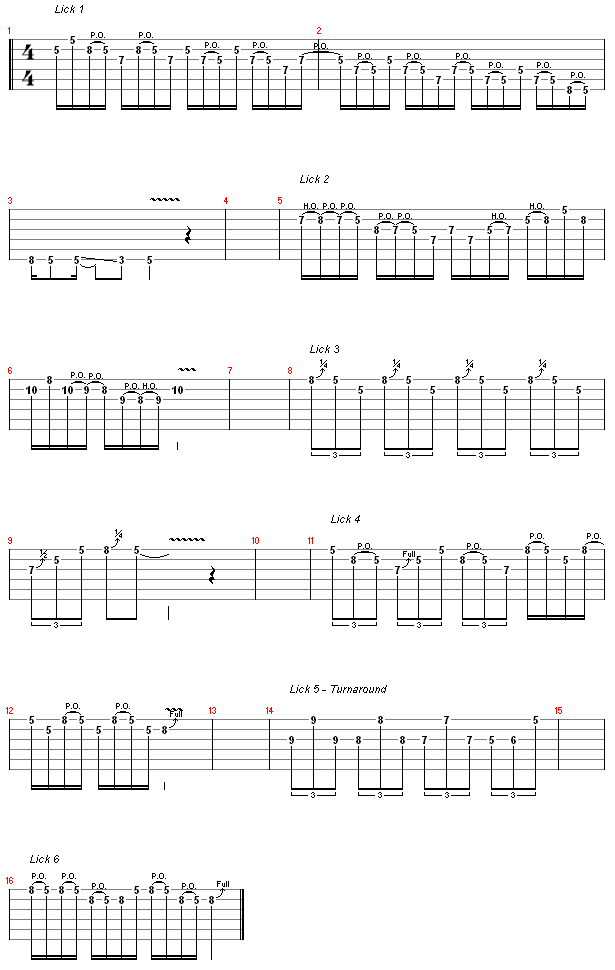 hard licks