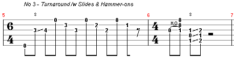 No 3 - Turnaround /w Slides & Hammer-ones