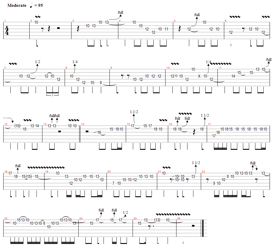 B. B. King Style Solo