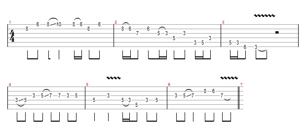 Blues Lick February 2017 Eric Johnson Style Run in C