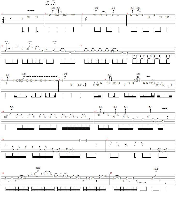 Gary Moore Style Bluesrock