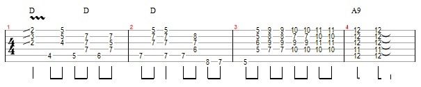 Blues Lick June 2017 Cool Jazz Chord Progression