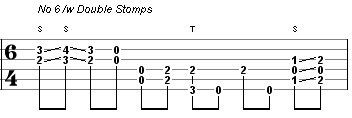 No 6/w Double Stomps